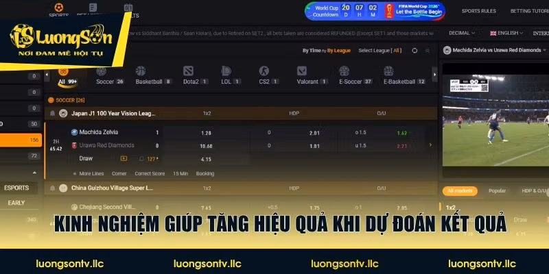 Kinh nghiệm giúp tăng hiệu quả khi dự đoán kết quả